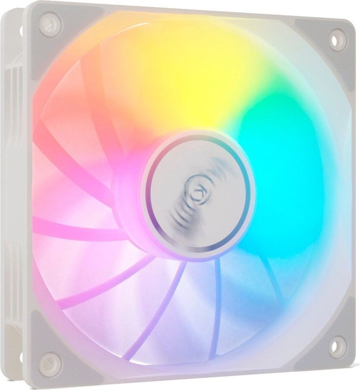 Valkyrie - V12R ARGB - Ventilator - Wit - 120 mm - Fluiddynamisch Lager