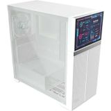 Valkyrie - VK02 - PC-behuizing - Wit - LCD Touchscreen - ATX/M-ATX/ITX
