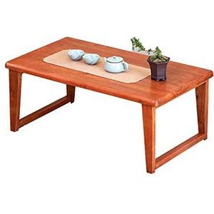 Prachtige CS-Qing-Desk massief houten eettafel, opvouwbare salontafel, theesalon, restaurant, balkon, vrijetijdssalontafel, eenvoudig te monteren (afmetingen: 60 * 45 * 30 cm, kleur: C)