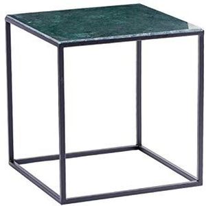 Exquise CS-Qing-Desk marmeren salontafel, groot oppervlak vierkante banktafel woonkamer slaapkamer boek kamer balkon vrije tijd salontafel (afmetingen: 40 * 40 * 42CM, kleur: B)
