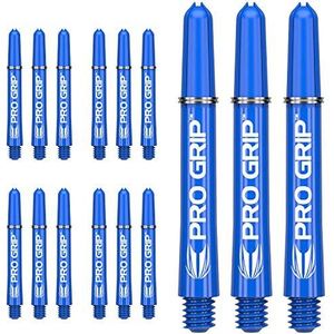 Target Darts 5 x Sets Blauw Dartpijlen Dartshafts Pro Grip Shaft Size Intermediate - 15 in totaal