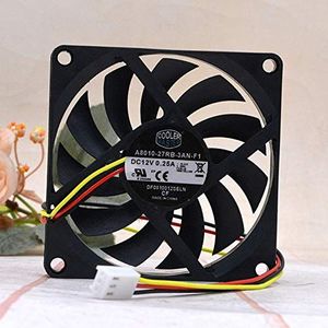 A8010-27RB-3AN-F1 8cm 12V 0.25A silent ultra-thin chassis fan