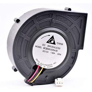 BCB0812VN-00 8cm Blower fan DC12V 1.80A 3 lines projector cooling fan