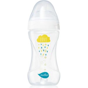 Nuvita Cool Bottle 3m+ babyfles Transparent white 250 ml