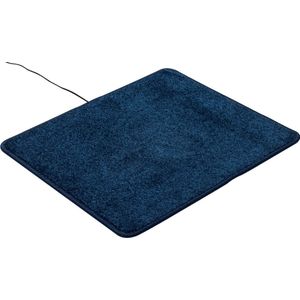 HEATEK | Energiebesparende infrarood verwarming | 70x60cm | 49W | Marine Blue | warme voeten mat, voeten verwarming, verwarmingsmat