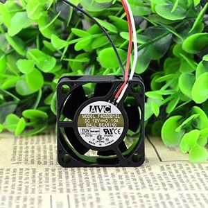 AVC F4020B12L 12V 0.10A 40 * 40 * 20 4CM 3 wire ball server fan