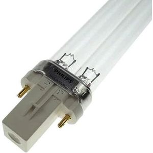 Philips 2 stuks PL lamp 9 Watt UV-C reservelamp lengte: 167mm