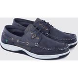 Dubarry - Regatta - Bootschoenen - Grijsblauw - Nubuck Leer