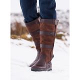 Dubarry - Wexford - Regenlaarzen - Walnut - Leer - Waterdicht