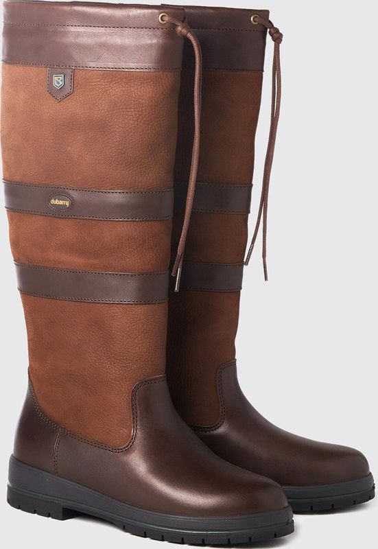 Dubarry - Galway ExtraFit - Regenlaars - Walnut - Leer met Cordura