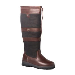 Dubarry - Galway ExtraFit - Regenlaars - Zwart Bruin - Leer met Cordura