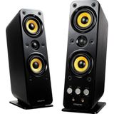 Creative Labs - GigaWorks T40 Series II - 2.0 Speakers - Zwart - Hoogwaardige Componenten
