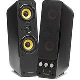 CREATIVE GigaWorks T40 Series II - 2.0 luidsprekersysteem (Hi-Fi, stereo/AUX-IN, Line-IN/16W RMS) zwart