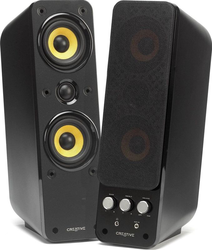 Creative Labs - GigaWorks T40 Series II - 2.0 Speakers - Zwart - Hoogwaardige Componenten