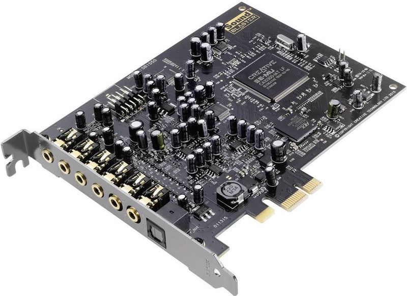 Creative - Sound Blaster Audigy RX - Geluidskaart - Zwart - PCIe