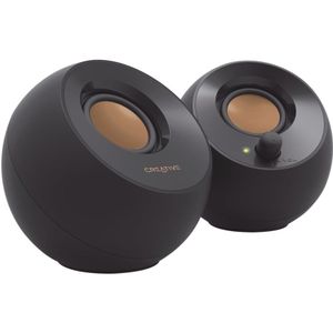 CREATIVE Pebble V2 Lautsprecher schwarz
