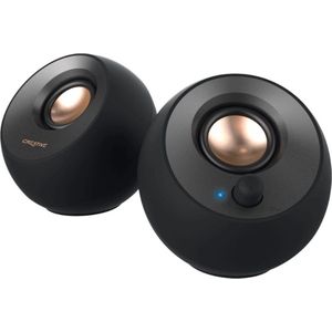 Creative - Pebble V2 - Luidsprekers - Zwart - USB-C