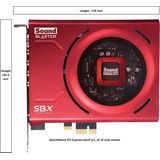 Creative - Sound Blaster Z SE - Geluidskaart - 24bit/192kHz - PCI-Express