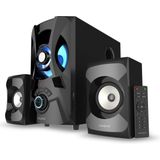 Creative - E2900 - 2.1 Luidsprekers - Zwart - Bluetooth - USB - SD-kaart