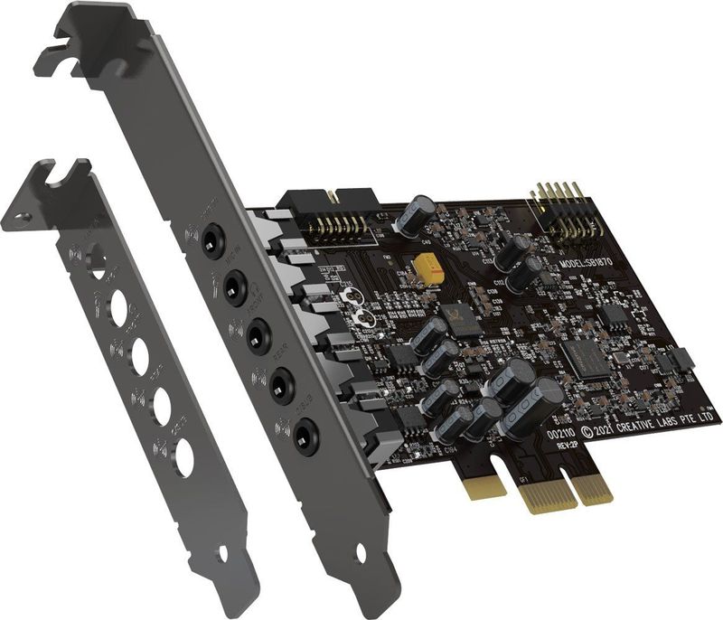 Creative Sound Blaster Audigy Fx V2 - 5.1 Interne Geluidskaart - PCIe x1
