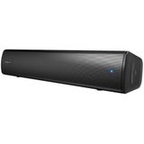 Creative Stage Air V2 compacte USB-soundbar onder monitor voor pc, met Bluetooth 5.3, dubbele luidspreker en passieve radiator, tot 6 uur looptijd, compatibel met Switch