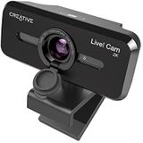 Creative Live! Cam Sync V3 - 2K QHD webcam met 4x digitale zoom en ingebouwde microfoons (zwart)
