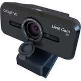 Creative Live! Cam Sync V3 - 2K QHD webcam met 4x digitale zoom en ingebouwde microfoons (zwart)