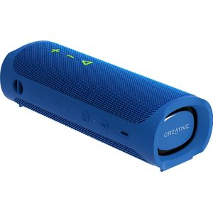 Creative MUVO Go Bluetooth 5.3 Luidspreker - Draagbaar en Waterdicht - 18 uur Batterijduur - IPX7 Waterdicht - Krachtige Bas - Draadloze Stereoverbinding