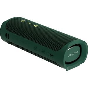 Creative Muvo Go Draagbare Luidspreker - Waterdicht - Bluetooth 5.3 - 18 uur batterijduur - IPX7 - Krachtige Bas (Groen)