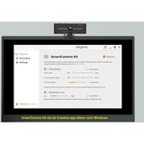 Creative Live! Cam Sync 4K - 4K UHD webcam met compensatie van achtergrondverlichting en ingebouwde microfoons (zwart)