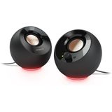 Creative - Pebble 2.0 - Luidsprekers - Zwart - USB Aangedreven