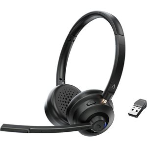 Creative - On-Ear-Headset Chat Wireless - Draadloze Kantoorheadset - Zwart