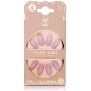 SOSU by SJ Fallen Angel - Kunstnagels - 24 Stuks - Press On Nagels - Glossy Ombre Effect