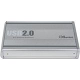 Hamlet - USB 2.0 Externe Harde Schijf Behuizing - Zilver - Geschikt voor 3,5" SATA