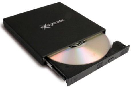 Externe Slanke DVD-Writer - USB 2.0 - Compact - Lichtgewicht