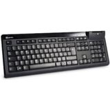 Hamlet XKKITASCR toetsenbord USB zwart - toetsenborden (standaard, kabel, USB, zwart)