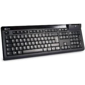 Hamlet XKKITASCR toetsenbord USB zwart - toetsenborden (standaard, kabel, USB, zwart)