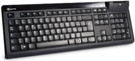 Hamlet XKKITASCR toetsenbord USB zwart - toetsenborden (standaard, kabel, USB, zwart)