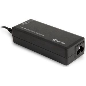 Hamlet Universele voeding voor compacte laptops 90w (90 W), Voeding voor notebooks, Zwart