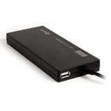 Hamlet - Universele Voeding - Zwart - 90W - LCD Automatische Spanningsselectie