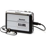 Hamlet - Smart Tape Converter - MP3-speler - Zwart - Zilver
