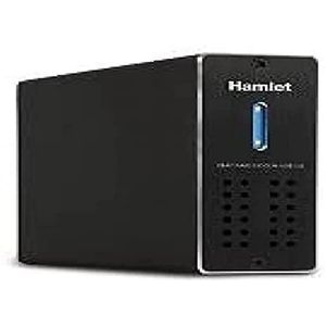 Hamlet HXDAS25 - behuizing (SATA, Serial ATA II, 0, 1, JBOD, 3 TB, zwart, USB, 5 GB/s)