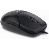 Hamlet - Topo Muis - Zwart - Bedraad - 1000dpi Optische Sensor