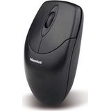 Hamlet - Topo Muis - Zwart - Bedraad - 1000dpi Optische Sensor