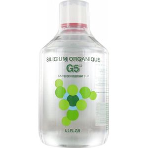 Silicium Organisch G5 zonder bewaarm.vlb 500 ml  -  Bioticas