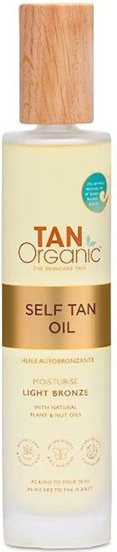TanOrganic - Zelfbruinende Olie - Tint Light Bronze - 100 ml