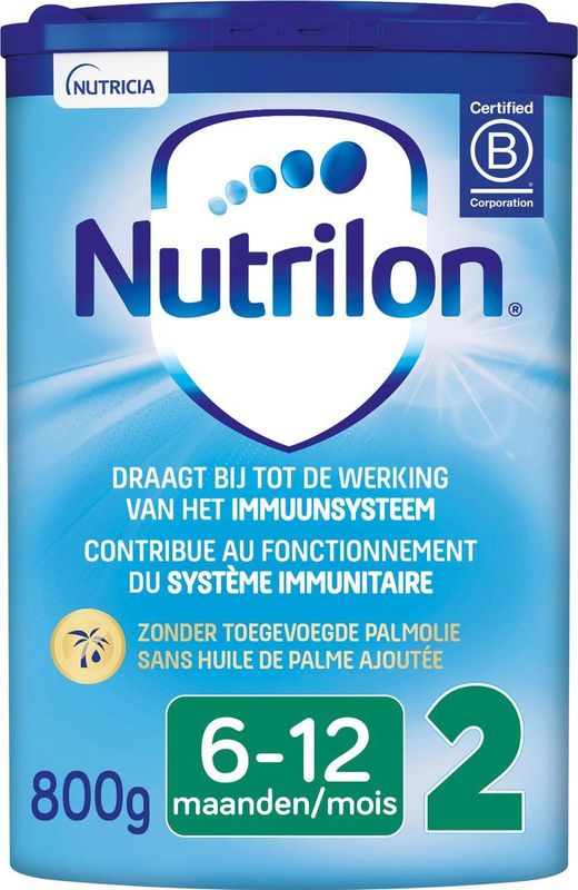 Nutrilon 2 Opvolgmelk Baby 6-12 maanden Flesvoeding 800g