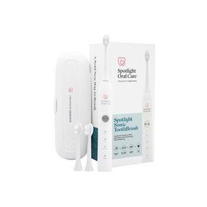 Spotlight Oral Care Sonic-tandenborstel, zachte en effectieve elektrische tandenborstel, zelfontspanner van 2 minuten, langdurige batterij, 3 snelheidsinstellingen, tot 48000 herhalingen/min