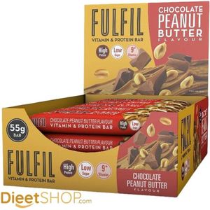 Fulfill Vitamin & Protein Bars 15repen Choco Peanut Butter