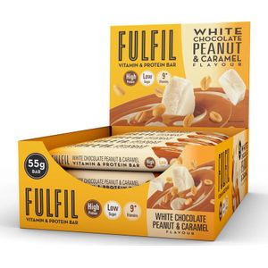 Fulfill Vitamin & Protein Bars 15repen White Peanut & Caramel